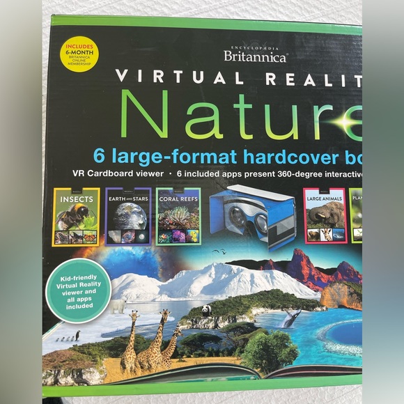 New encyclopedia Britannica virtual reality nature set - Picture 4 of 5